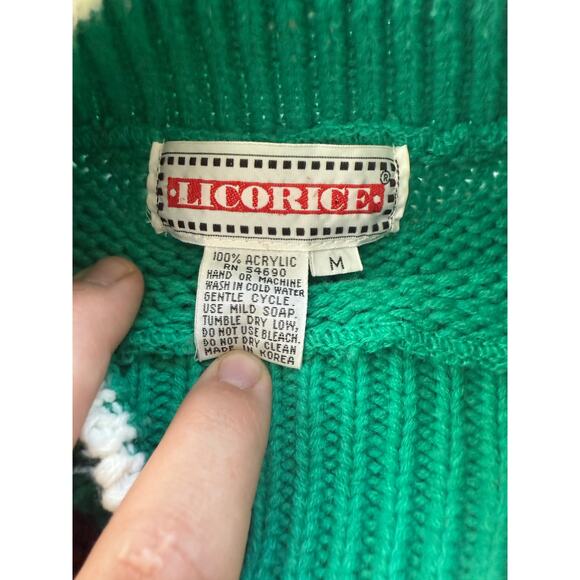 Vintage knitted sweater teddy bear - Picture 5 of 7